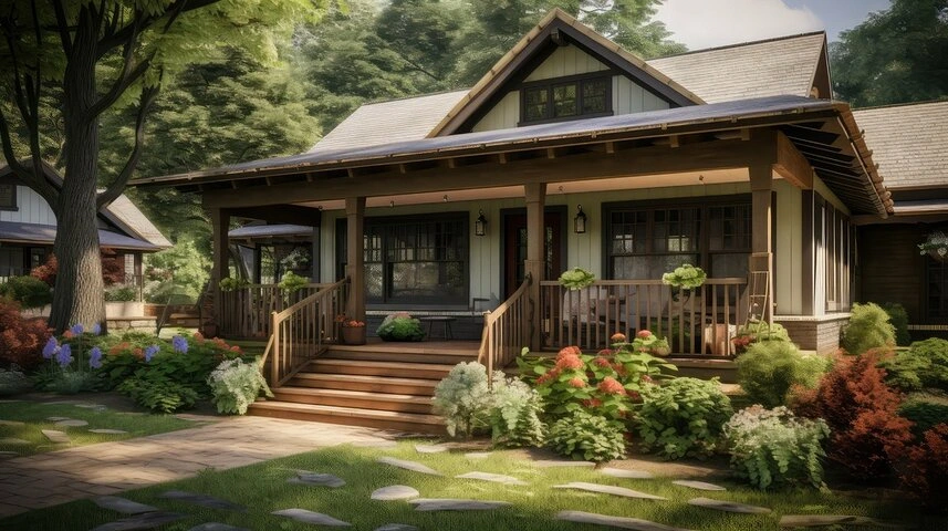 Beautifully crafted custom backyard deck designed to match a home’s outdoor space and lifestyle